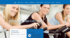 Desktop Screenshot of capecodfitnesscenter.com